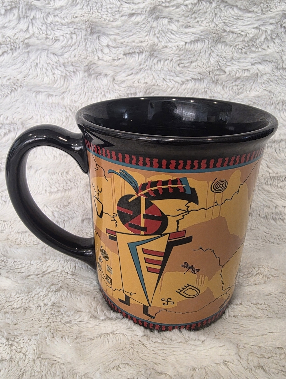Pendleton Coffee Mug Cup The Record Keeper Native American Petroglyphs 18oz.